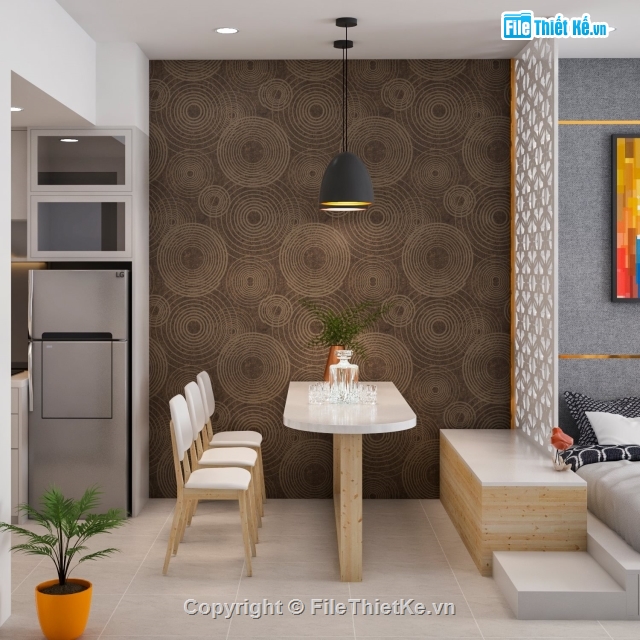 căn hộ chung cư,nội thất chung cư,Su nội thất,Sketchup nội thất chung cư,nội thất căn hộ,SU nội thất chung cư